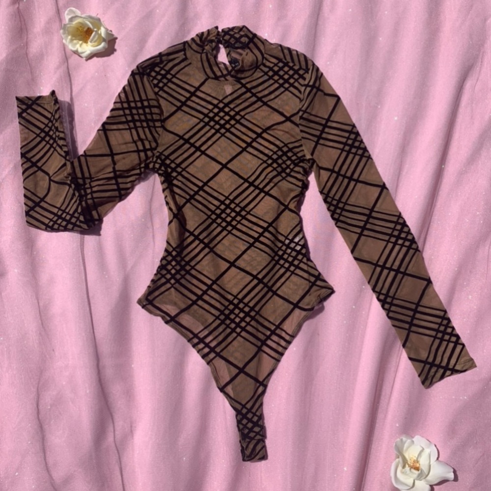 Sexy Sheer Bodysuit 🤎